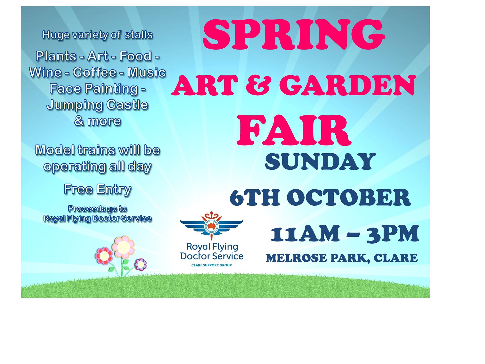 Clare RFDS Spring Art and Garden Fair