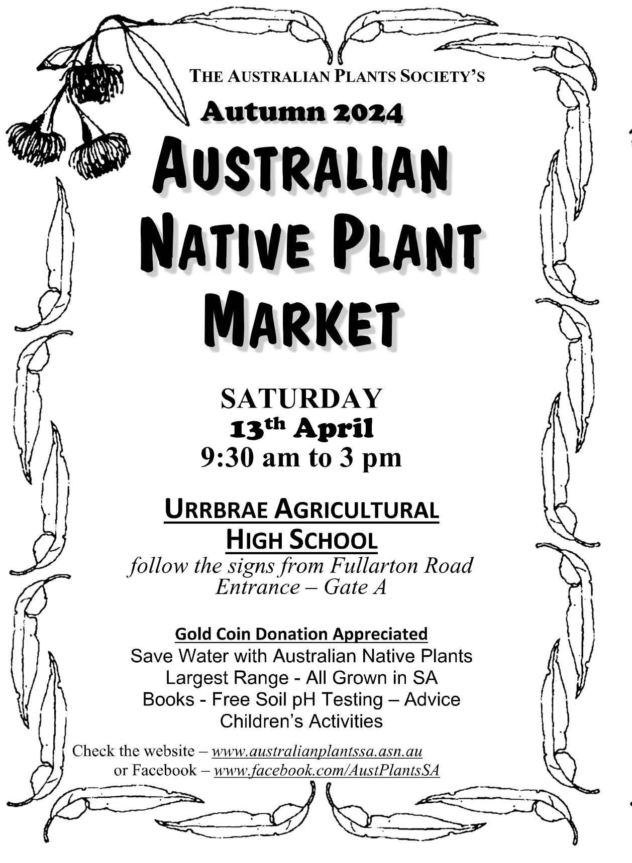 Austalian Plant Society Autumn Plant Sale 2024